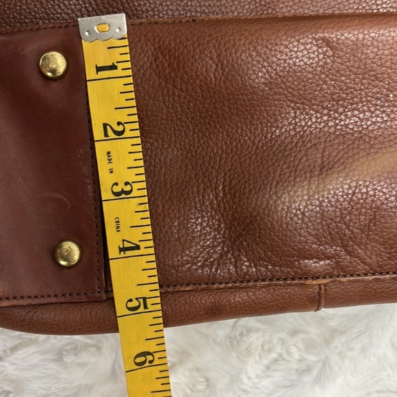 Leather Co. by Liz Claiborne‎ Brown Leather Tote - Picture 10 of 11